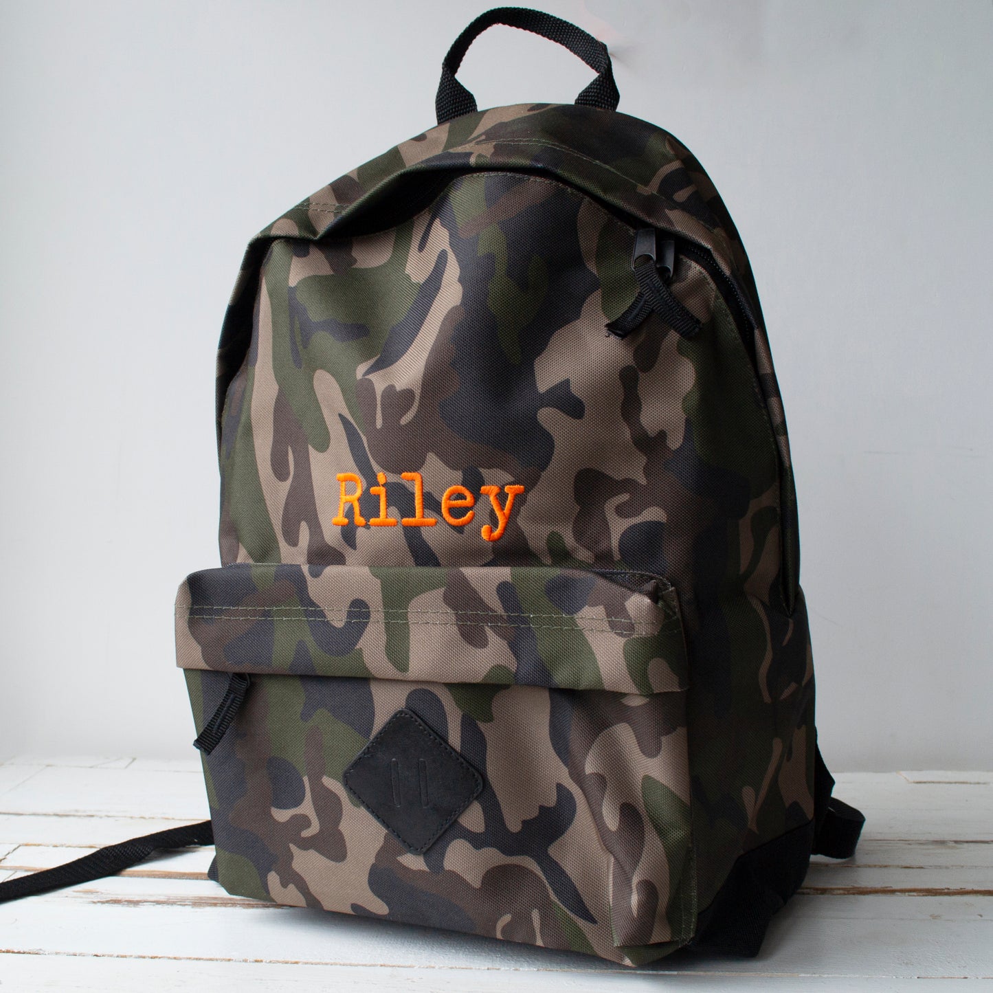 Personalised Camo Backpack