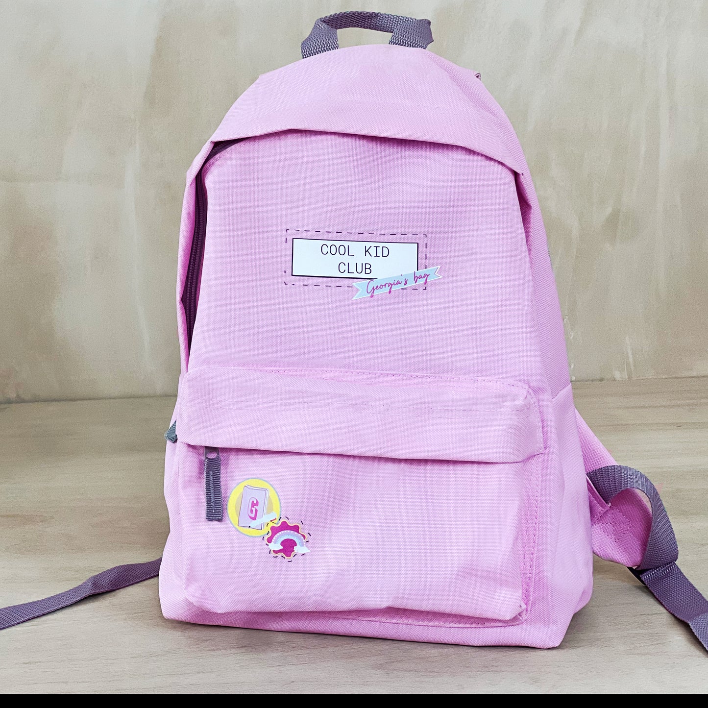 Cool Kid Club Personalised Backpack