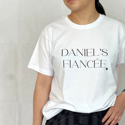 Personalised Fiancée T-shirt