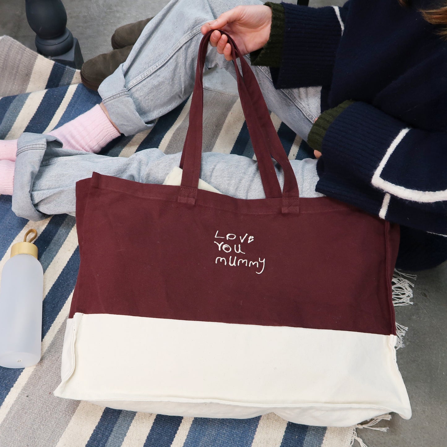 Handwriting Heavyweight Tote Bag