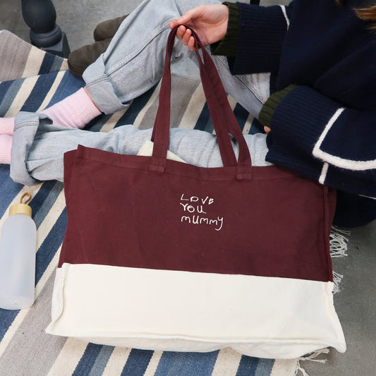 Handwriting Heavyweight Tote Bag