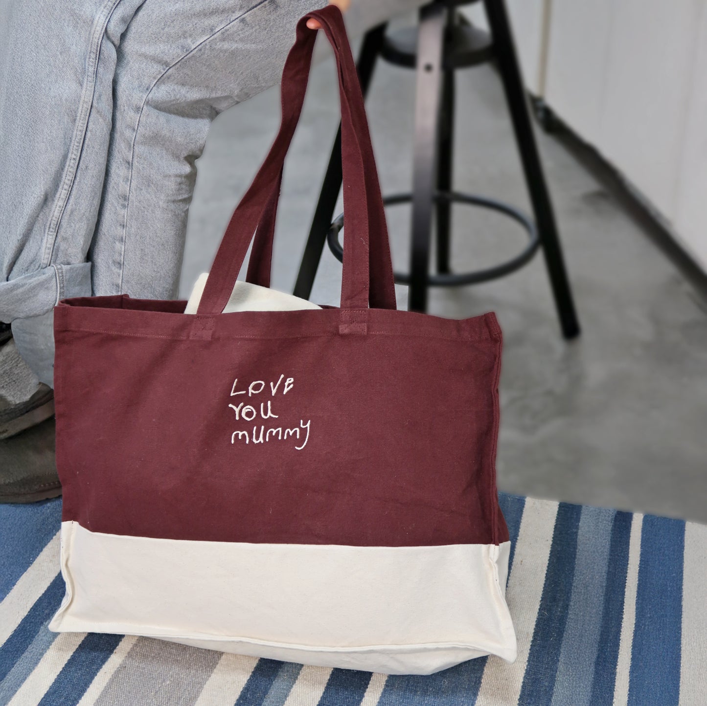 Handwriting Heavyweight Tote Bag