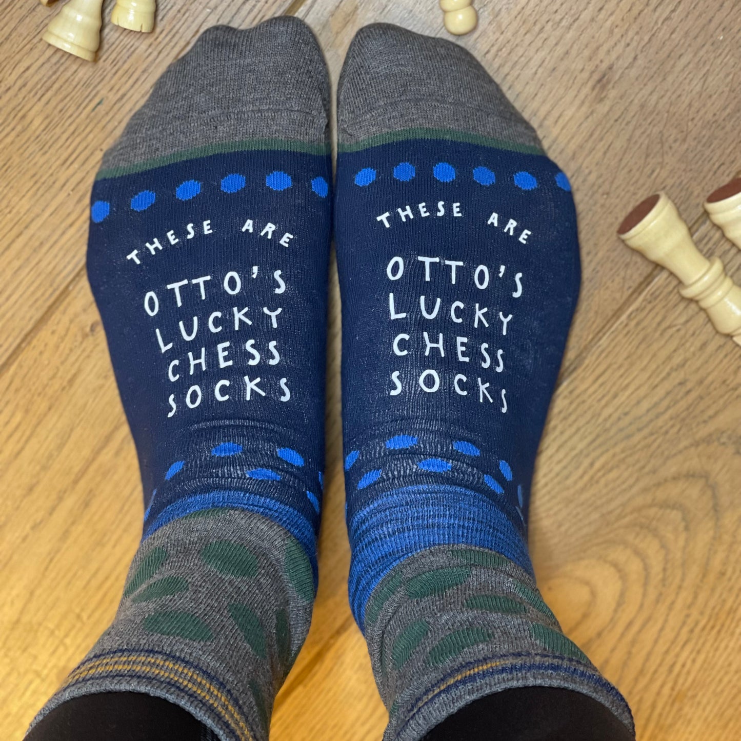Personalised Lucky Chess Socks