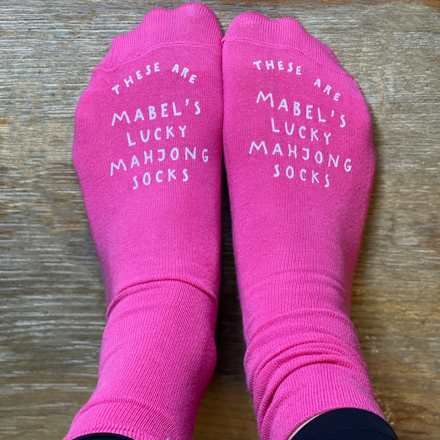 Personalised Lucky Mahjong Socks