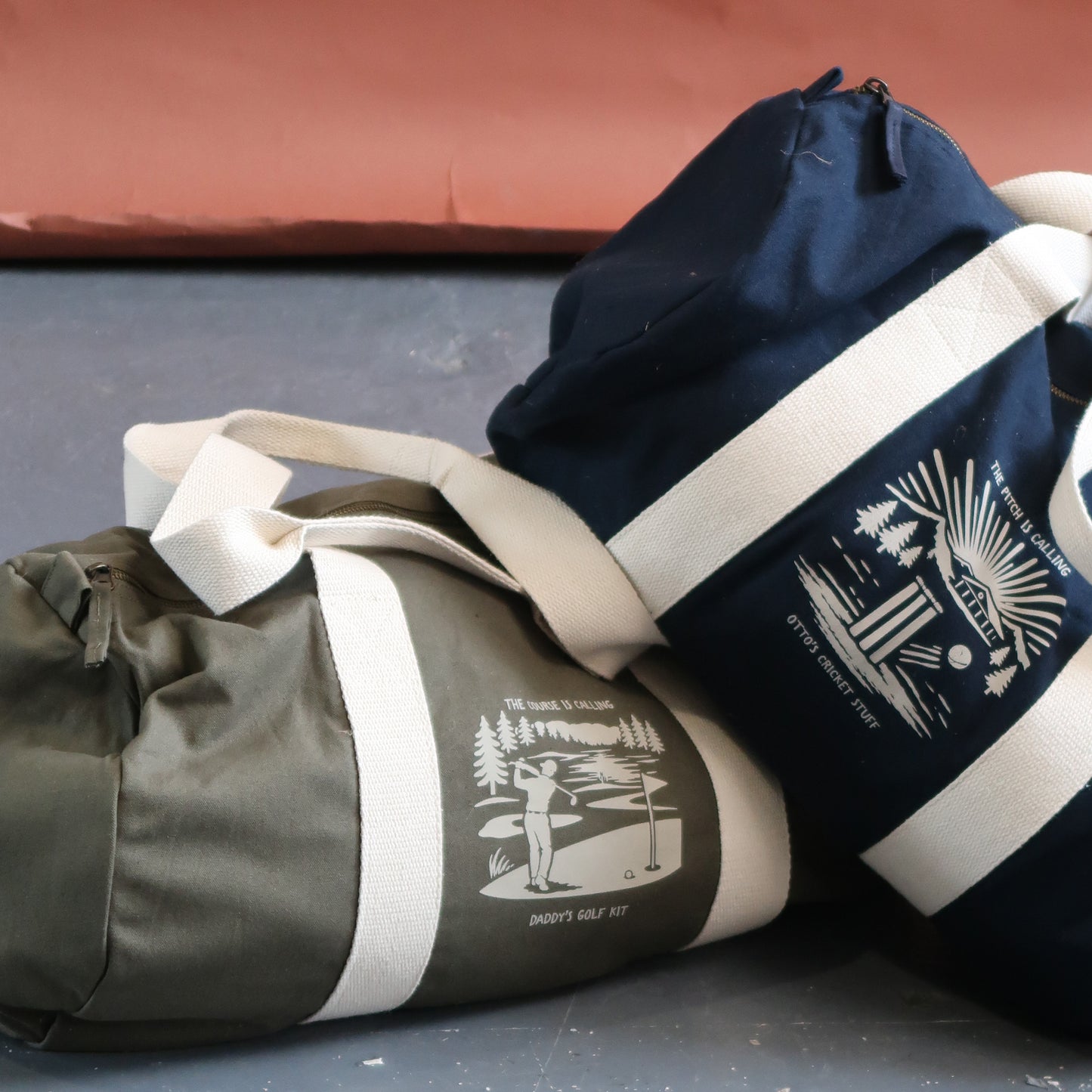 Personalised Cricket Sports Duffle Bag
