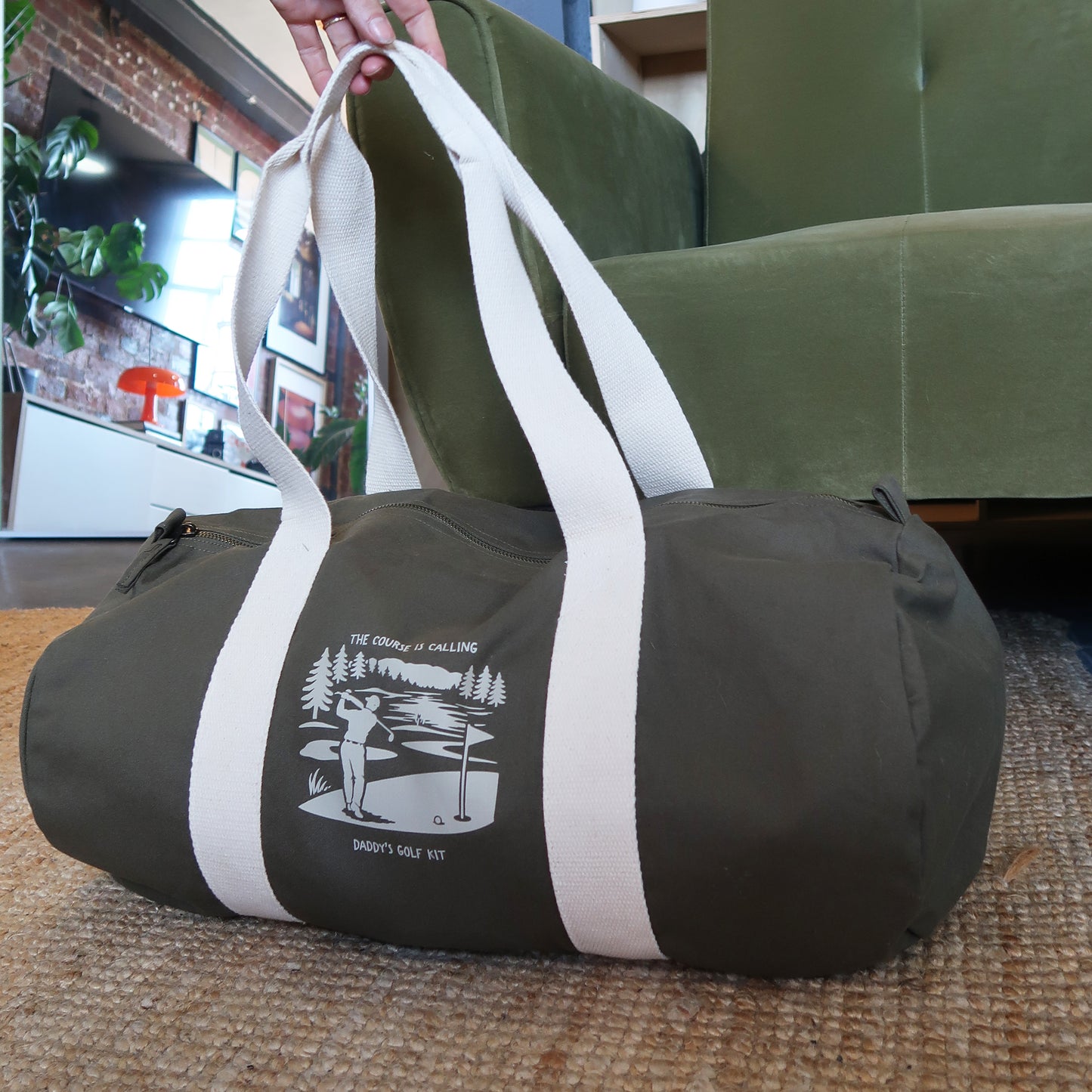 Personalised Cricket Sports Duffle Bag