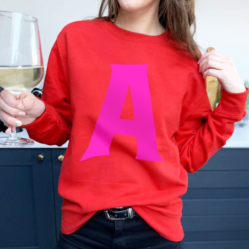 Personalised Alphabet Initial Jumper Solesmith