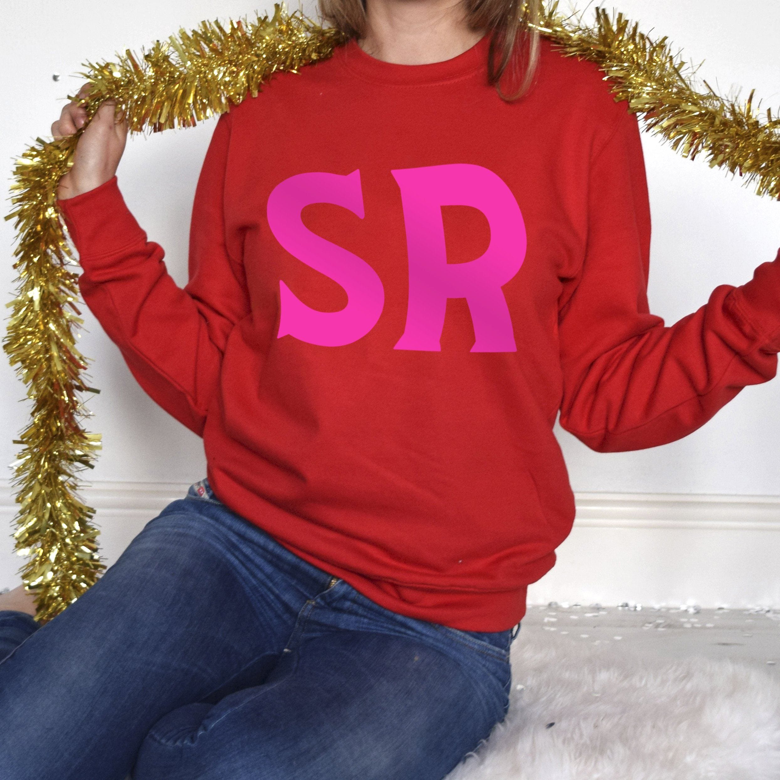 Personalised best sale initial jumper