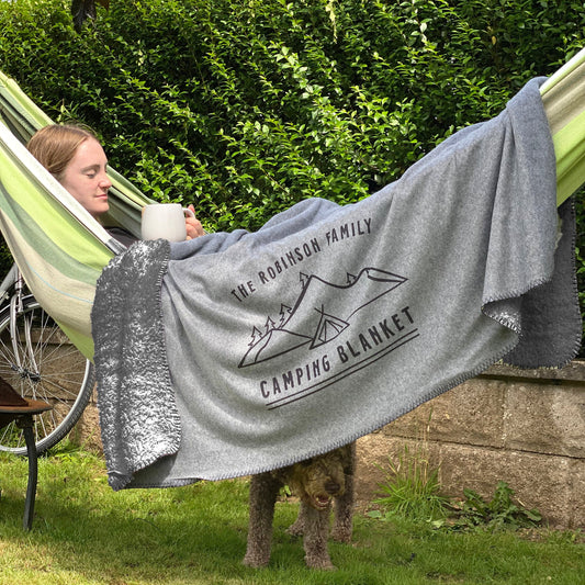 Personalised Camping Blanket