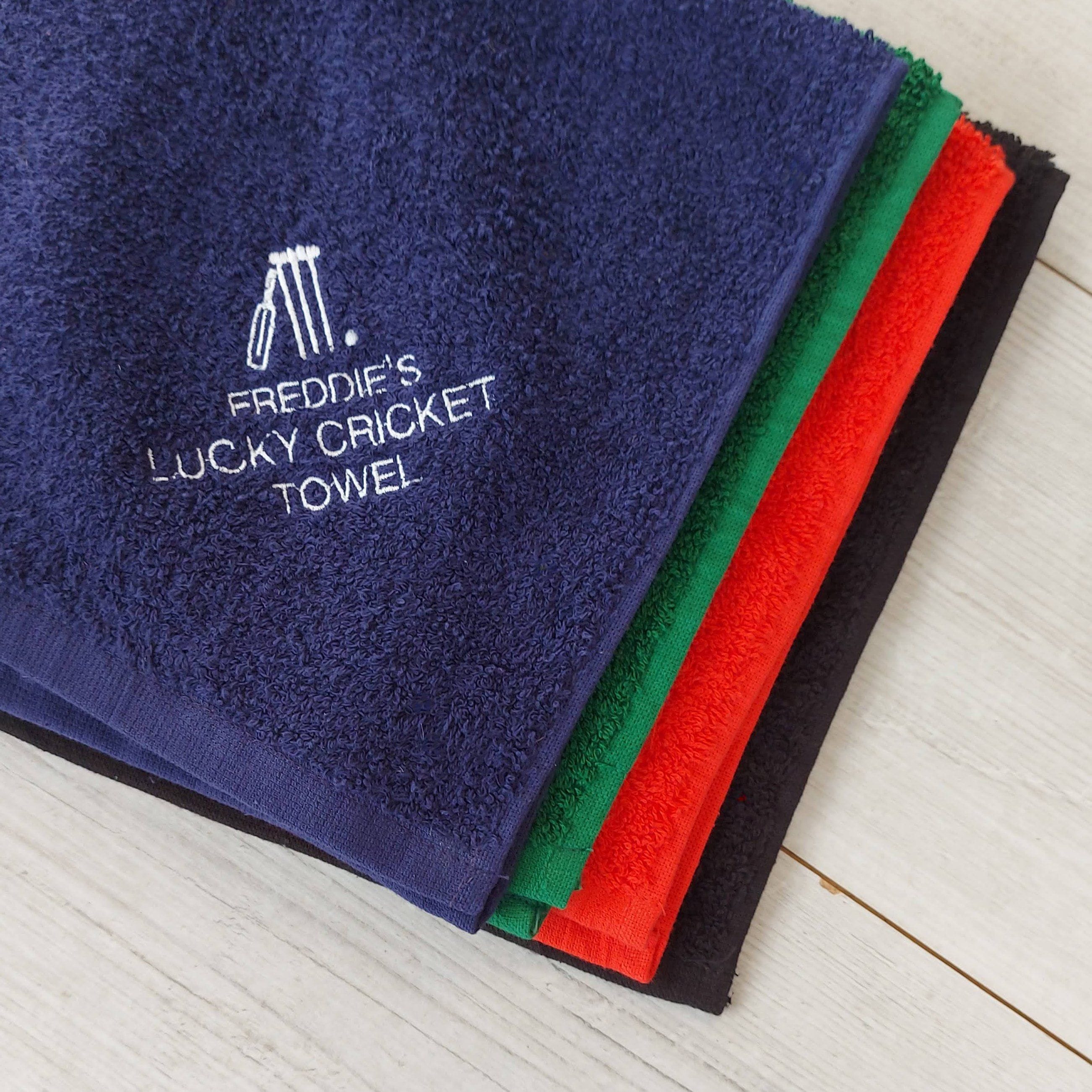 Personalised Lucky Sports Towel Solesmith