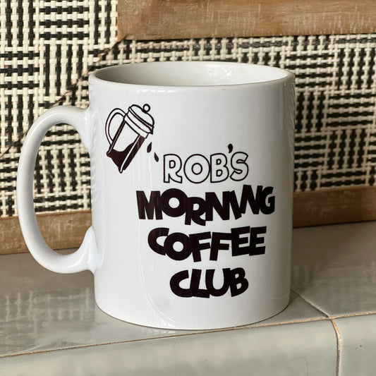 Personalised Coffee Club Mug
