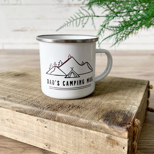 Personalised Metal Camping Mug