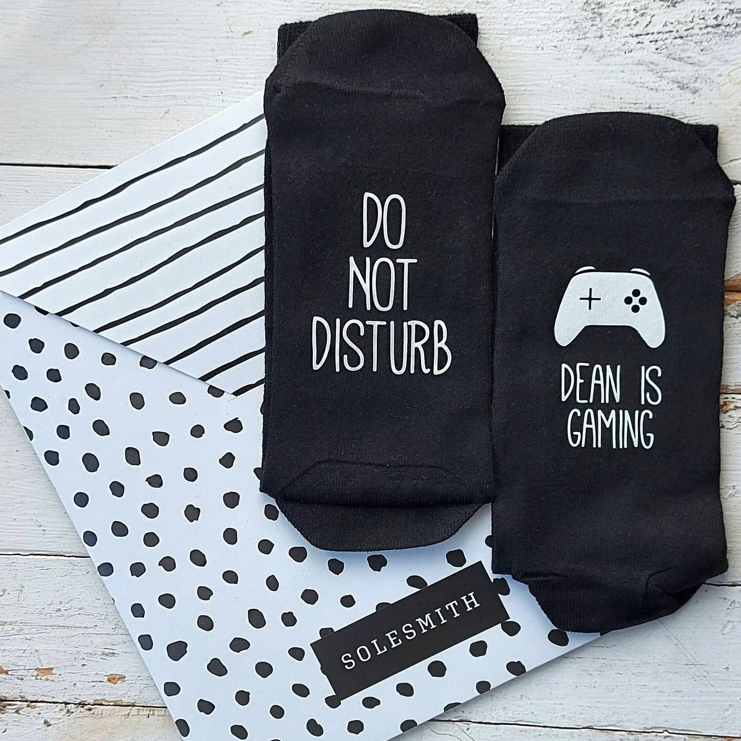 Do Not Disturb Gaming Socks