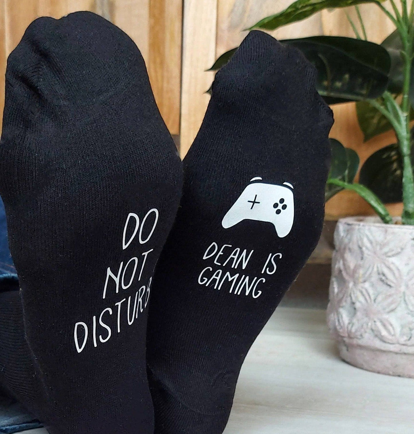 Do Not Disturb Gaming Socks