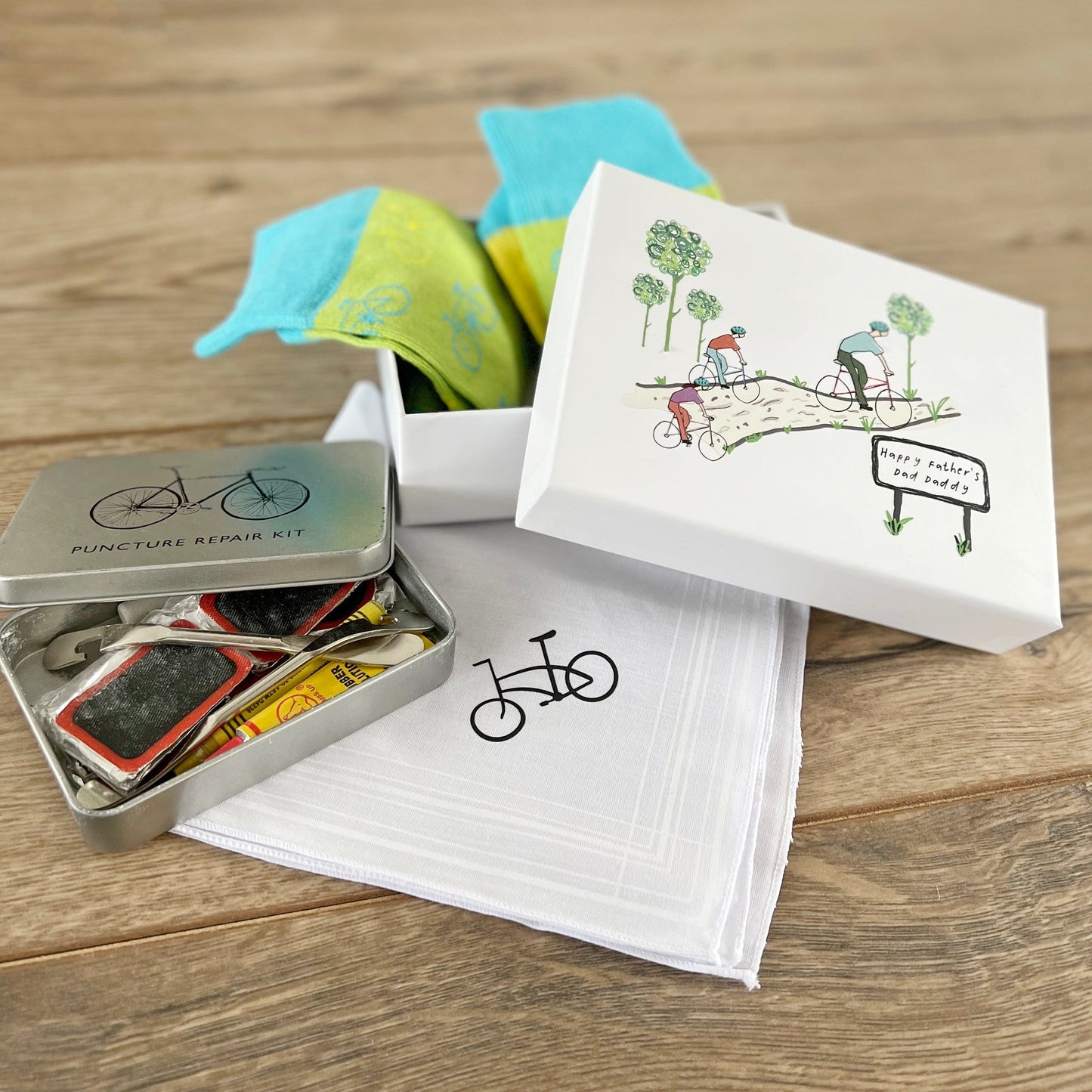 Personalised Cycling Gift Set