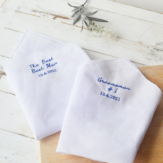 Personalised Groomsmen Handkerchief