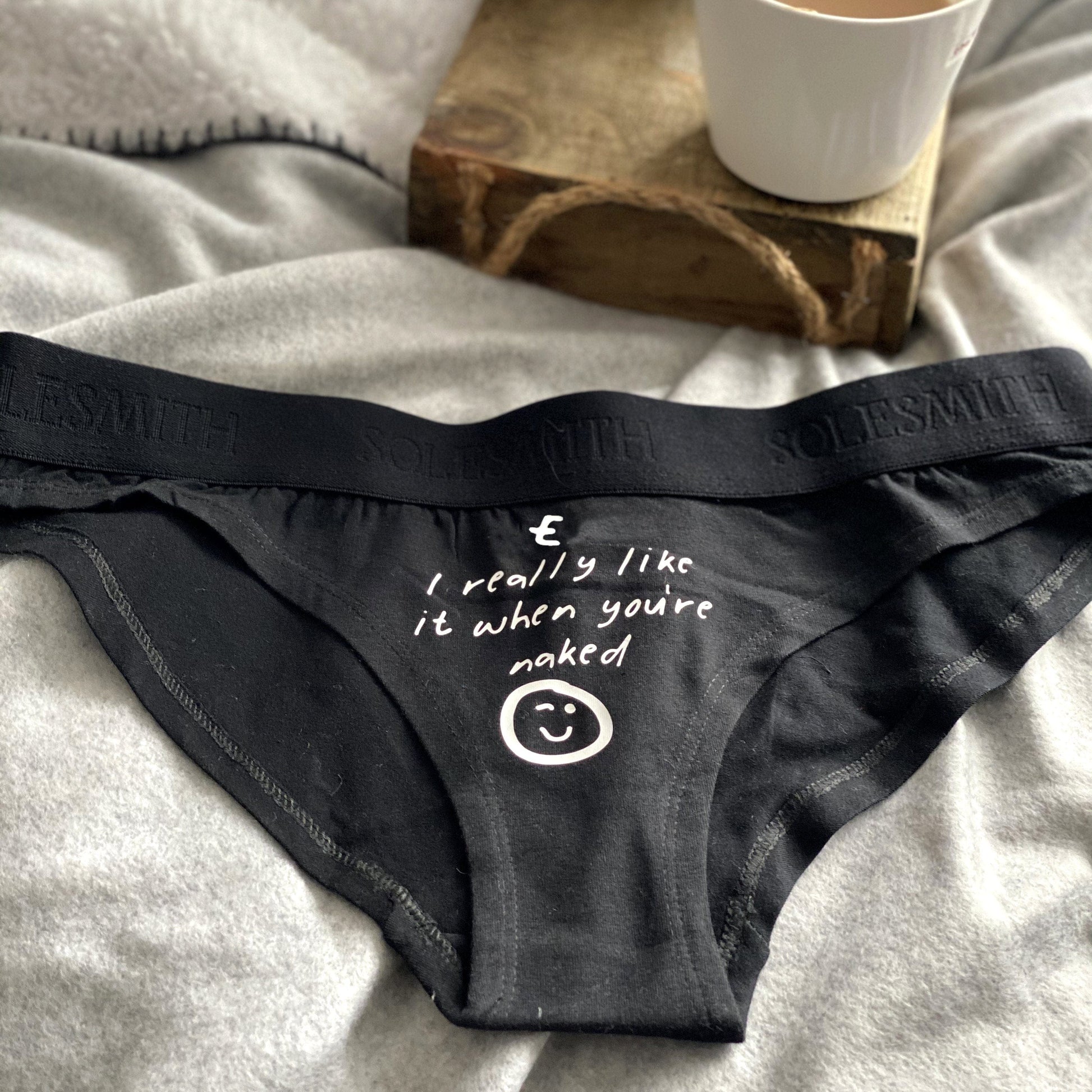 Personalised I Like You Naked Underwear – Solesmith