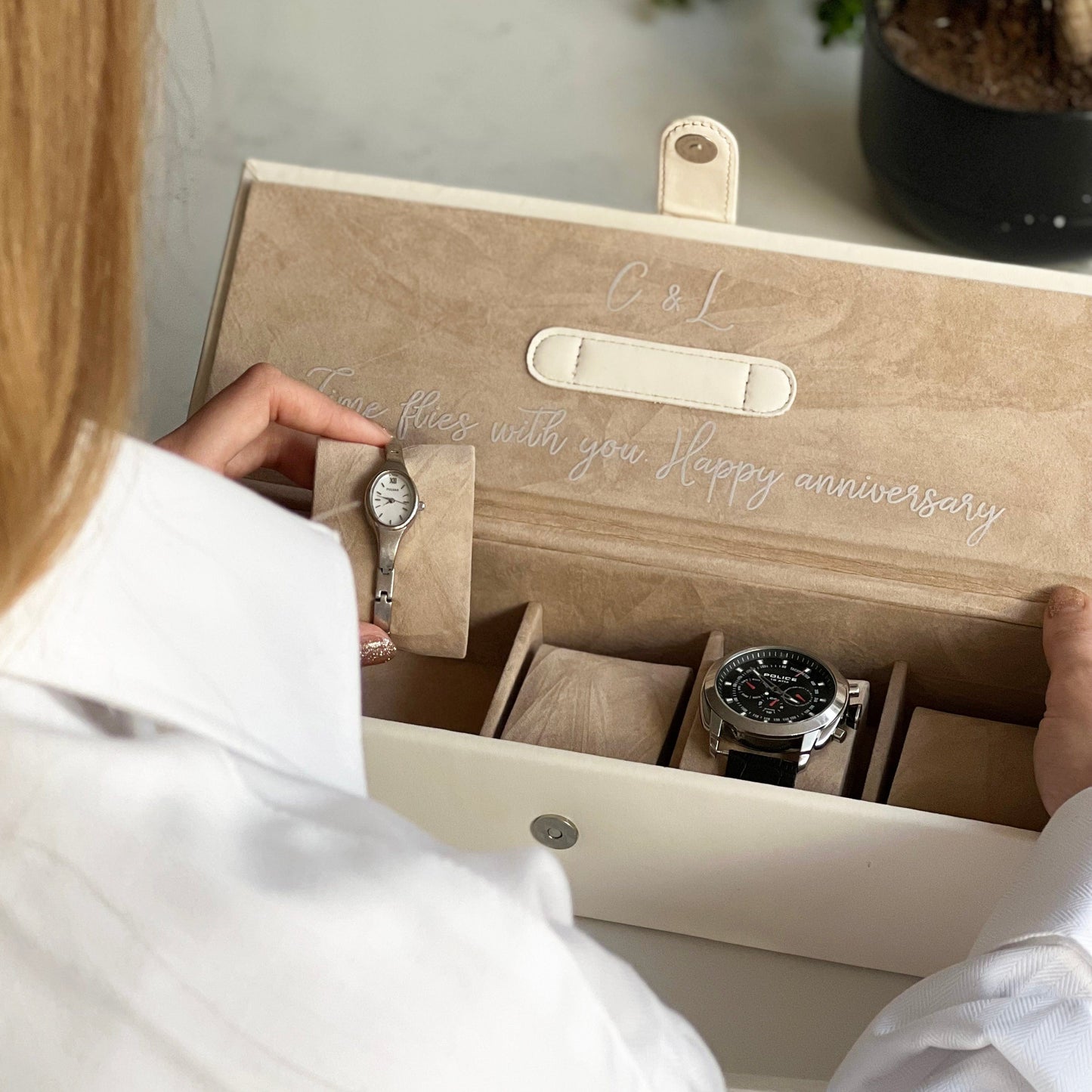 Hidden Message Luxury Watch Box