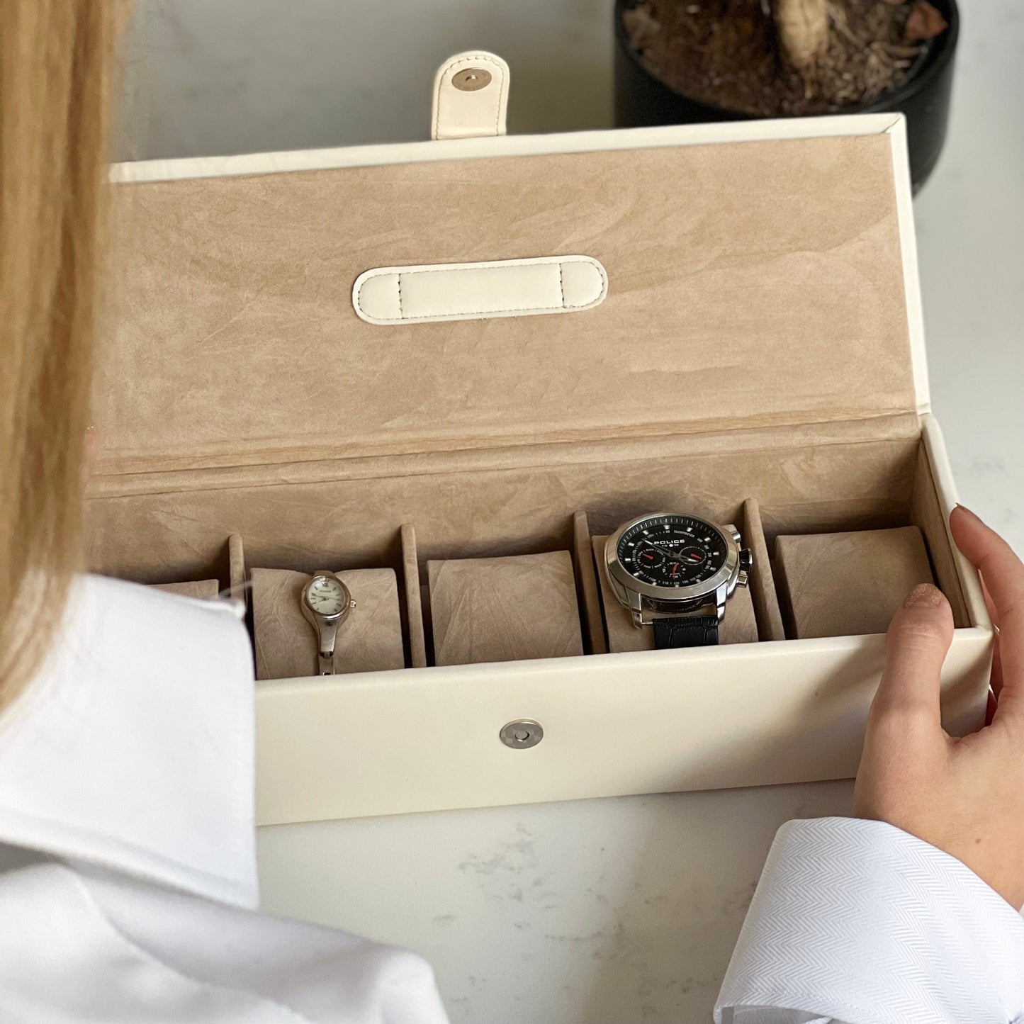 Monogram Luxury Watch Box