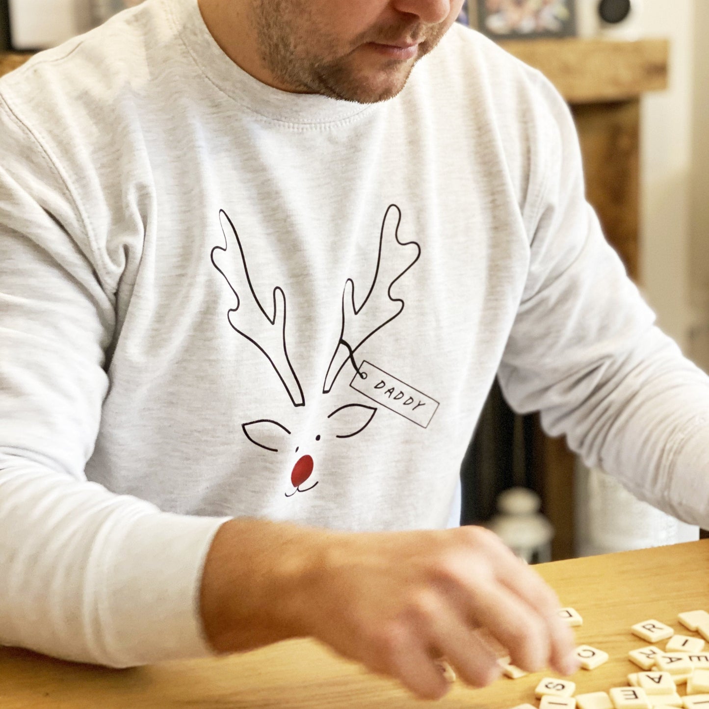 Personalised Matching Family Christmas Jumpers
