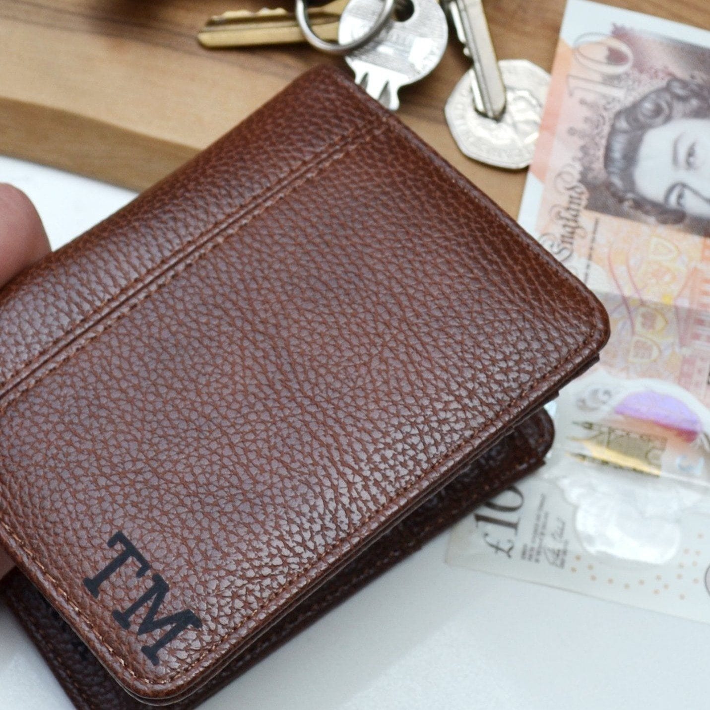 Personalised Monogram Men's Wallet