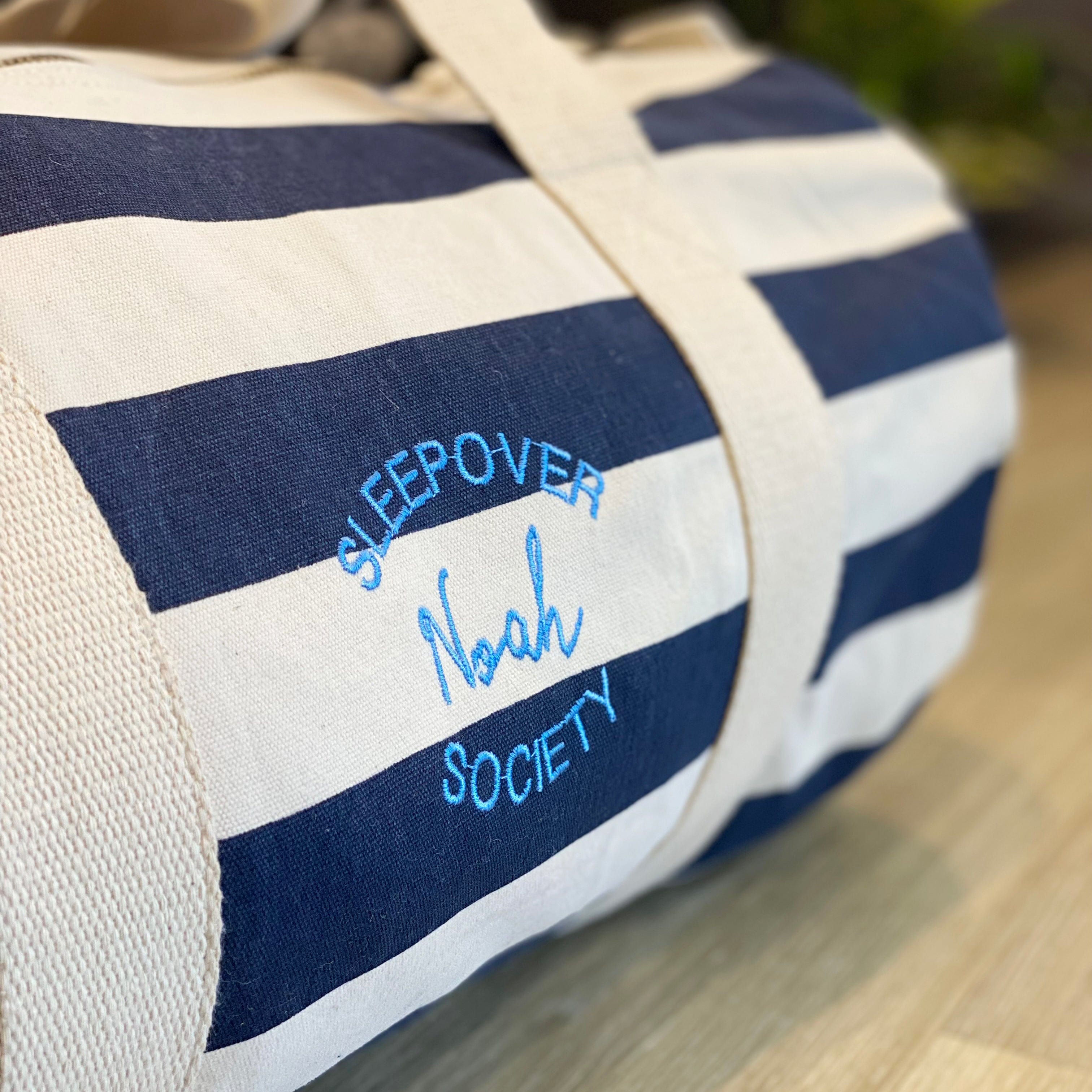 Personalised shop weekend bags