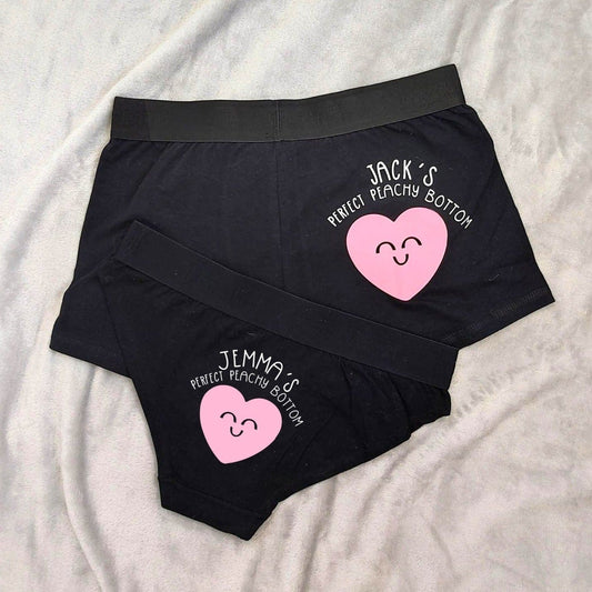 Personalised Peachy Bottom Underwear