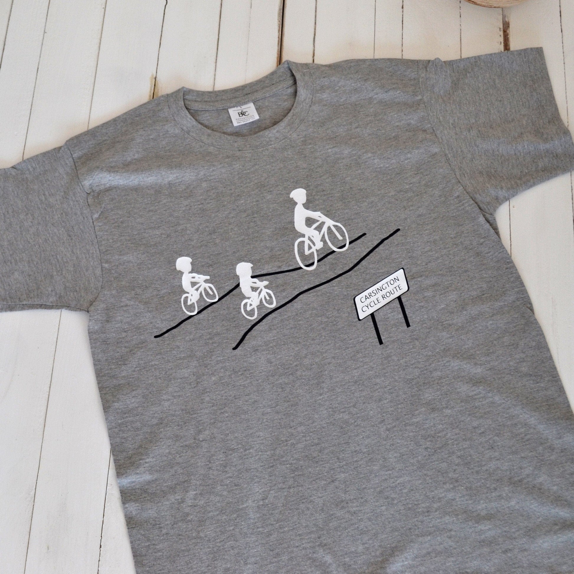 Personalised Family Bike Ride T Shirt, t-shirt, - ALPHS 