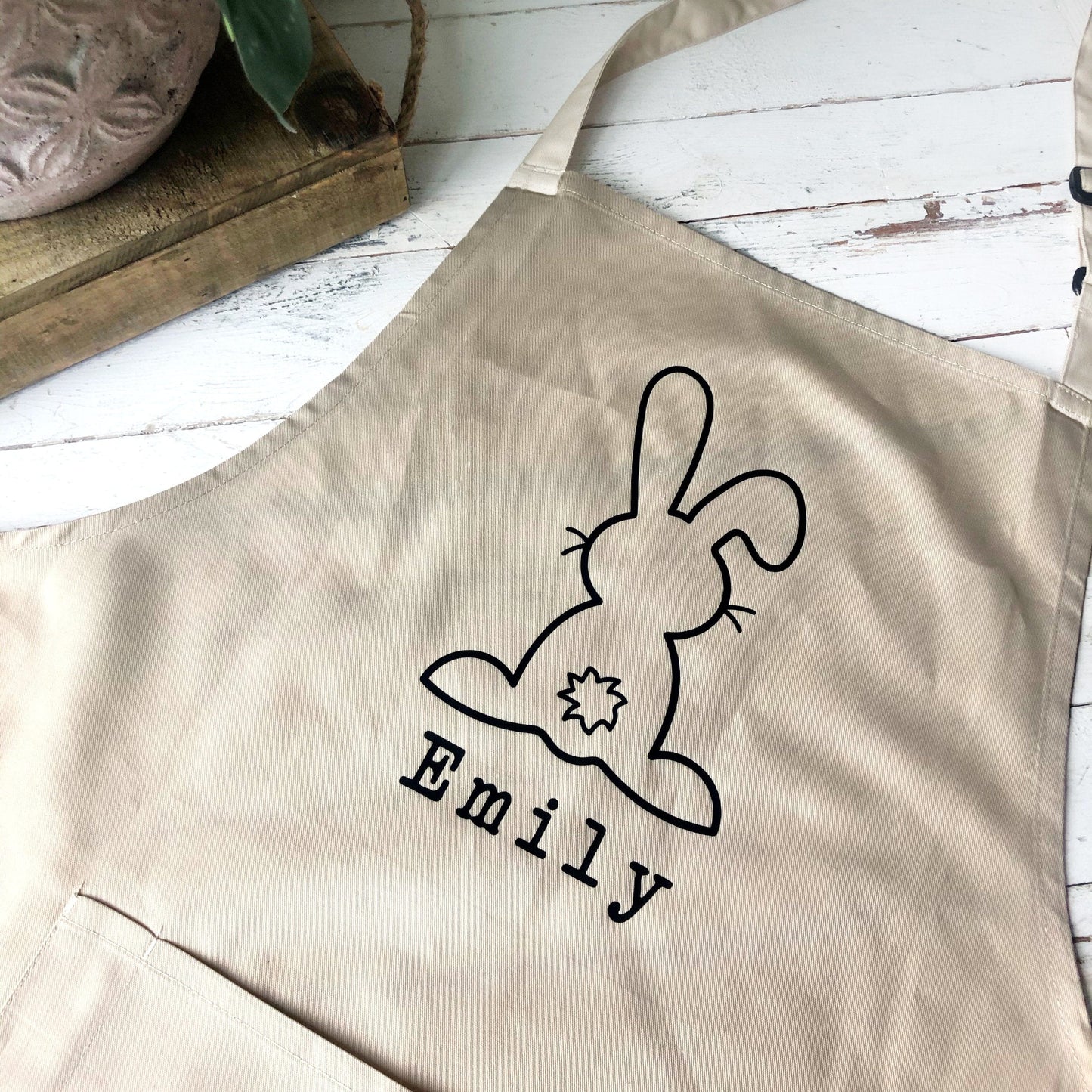 Personalised Bunny Apron