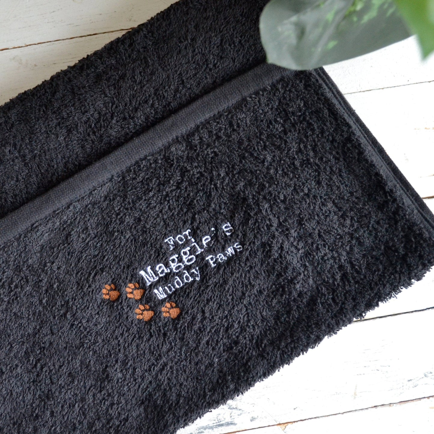 Embroidered Pet Towel