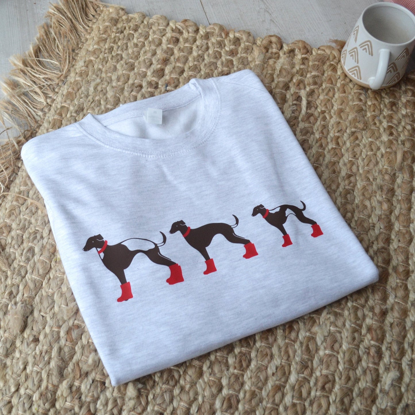 Personalised Whippet Family Jumper