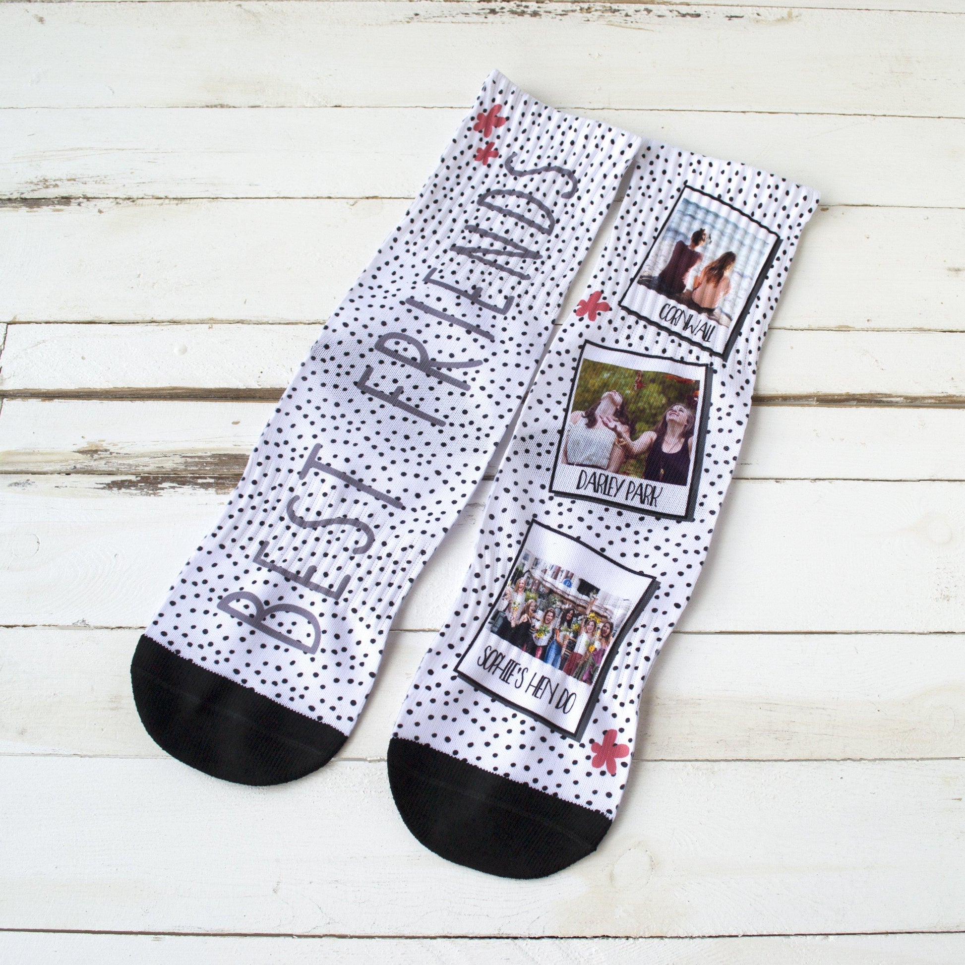 Personalised Best Friend Photo Socks, socks, - ALPHS 