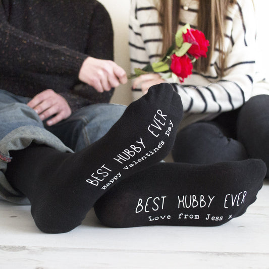 Best Husband Ever Personalised Socks, Socks, - ALPHS 