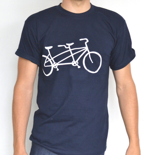 Personalised Gift - Bicycle Made for Two, t-shirt, - ALPHS 