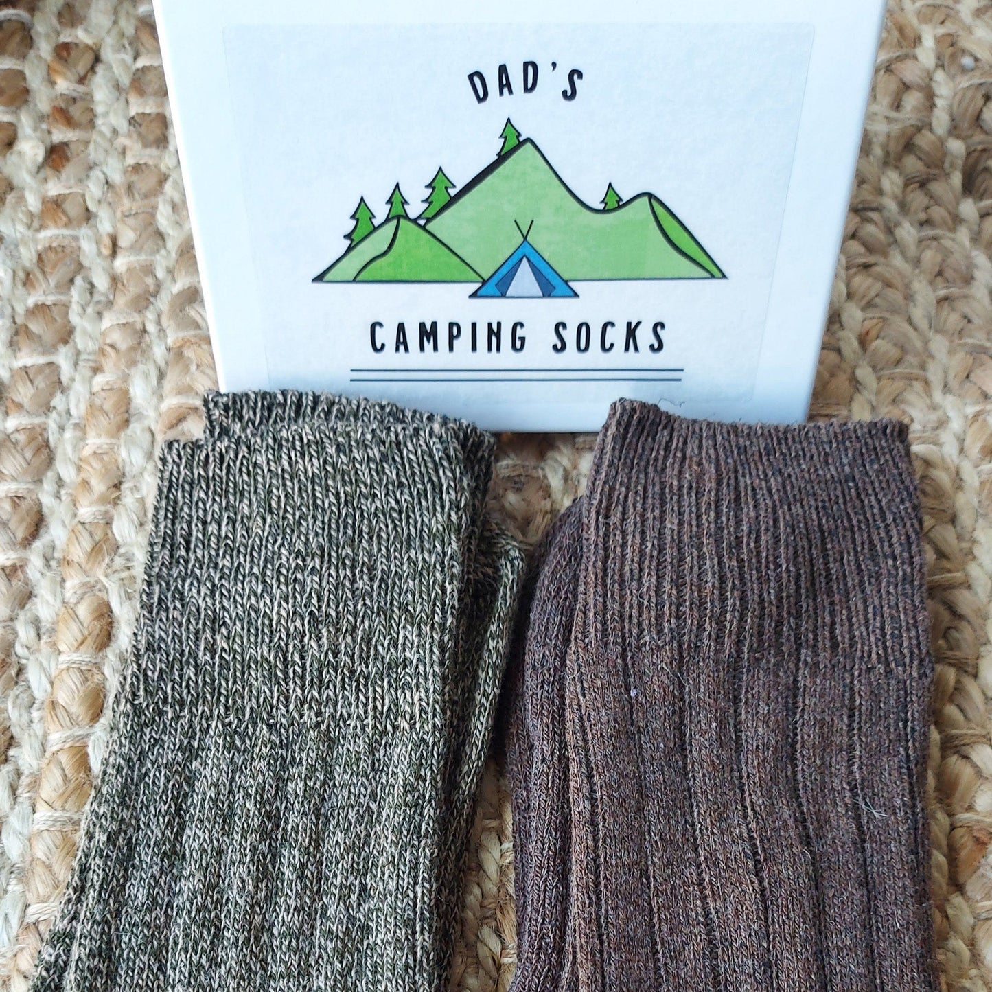 Camping Socks in a Box