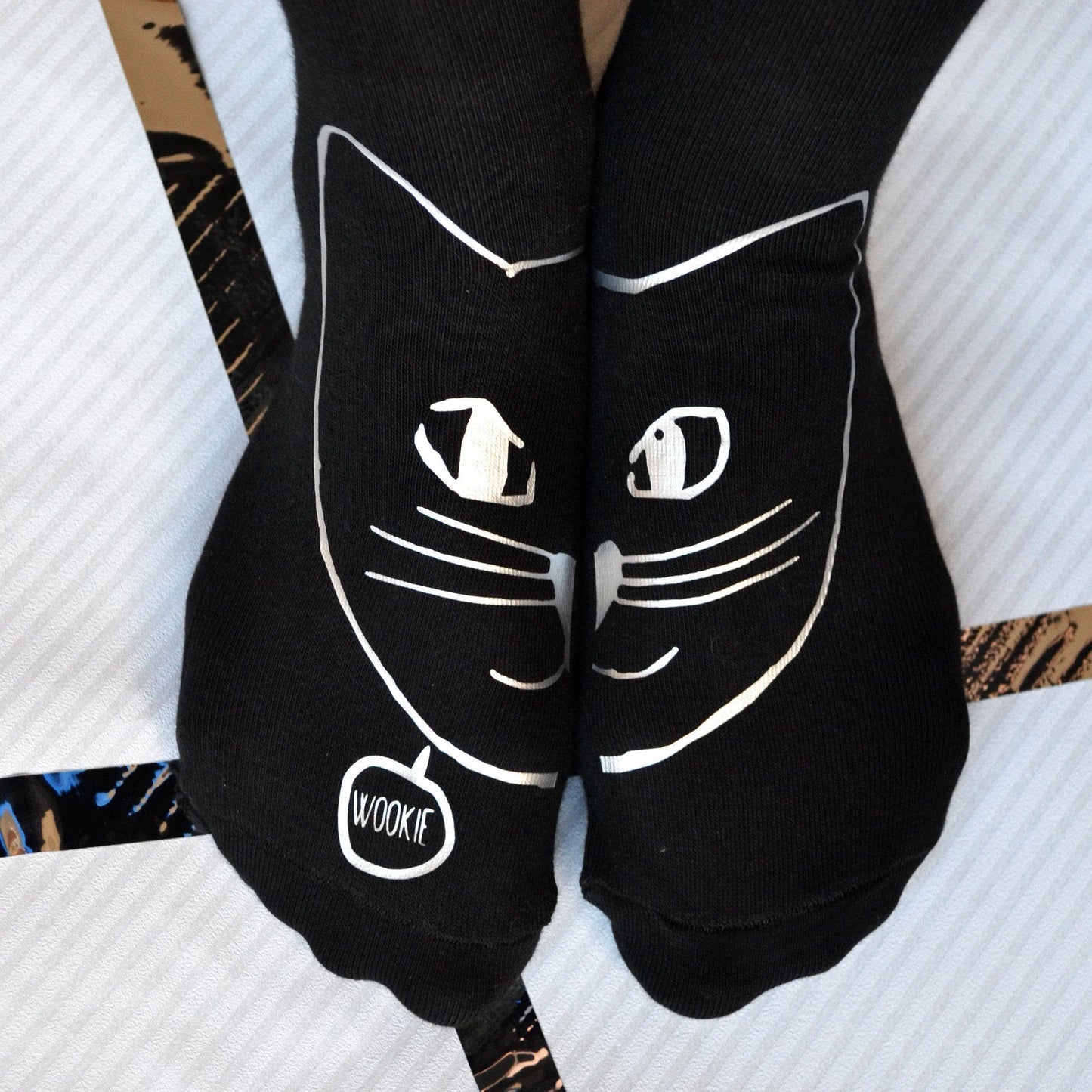 Personalised Cat Socks, socks, - ALPHS 