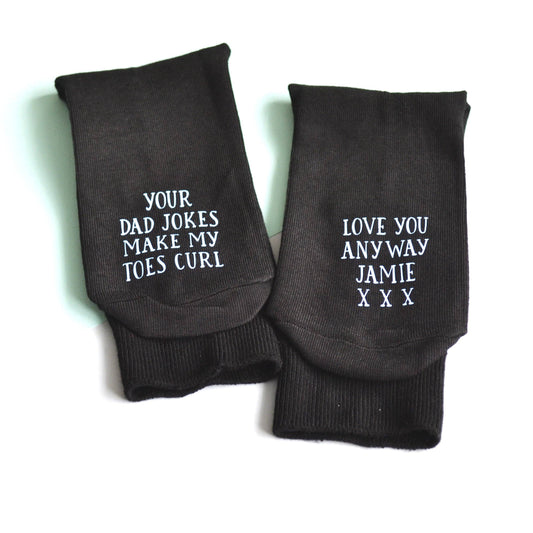 Personalised Dad Joke Socks!, Personalised Socks, - ALPHS 