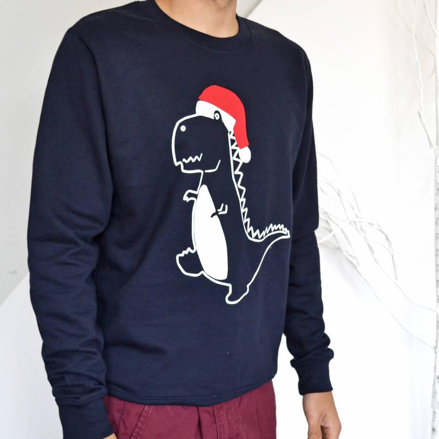 Dinosaur Christmas Jumper, Jumper, - ALPHS 