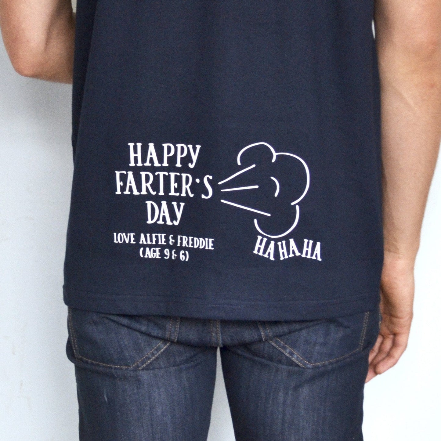 "Farter's Day - Ha Ha" Personalised T-Shirt, t-shirt, - ALPHS 