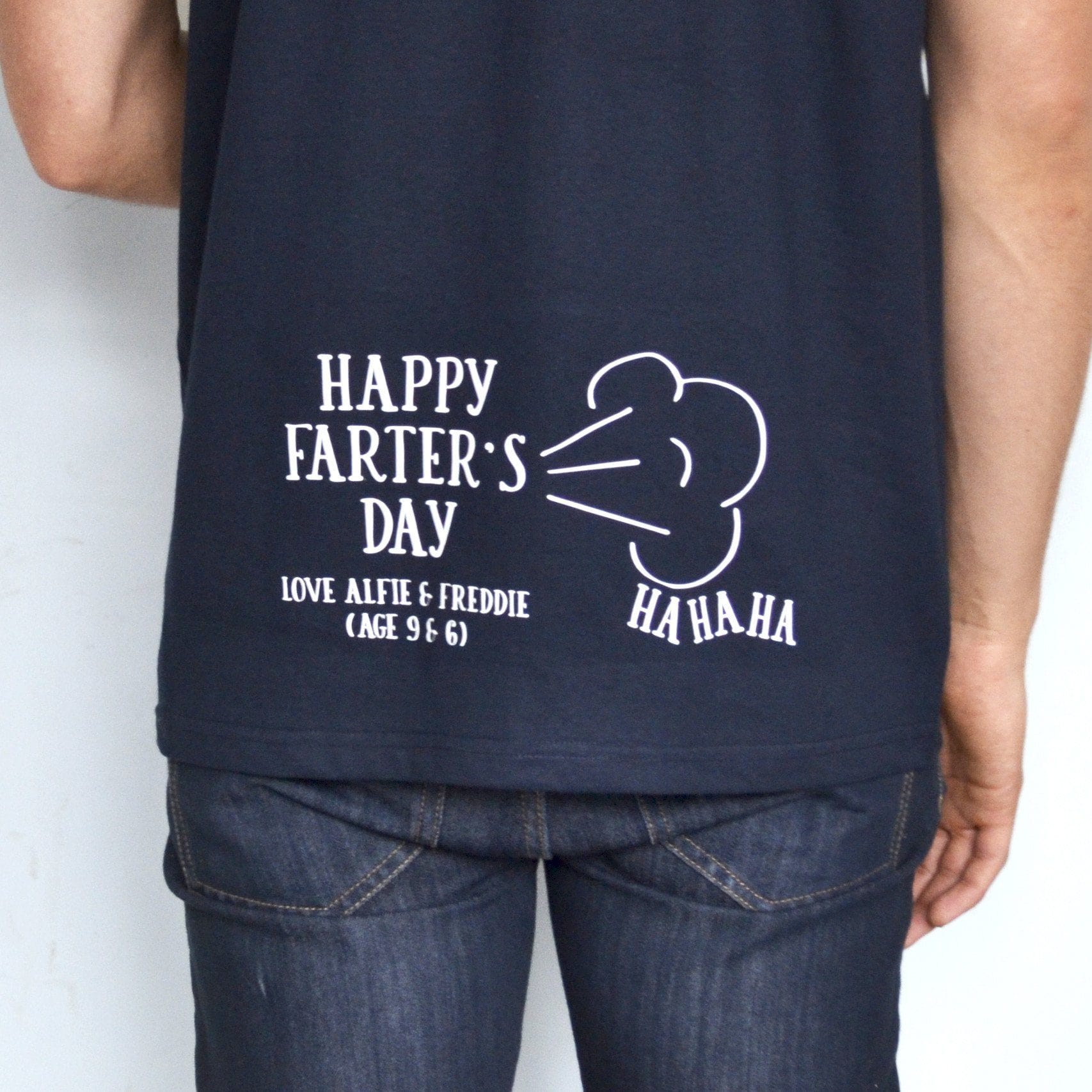 "Farter's Day - Ha Ha" Personalised T-Shirt, t-shirt, - ALPHS 