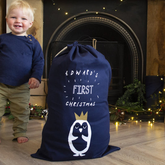 My First Christmas Personalised Sack, sacks, - ALPHS 