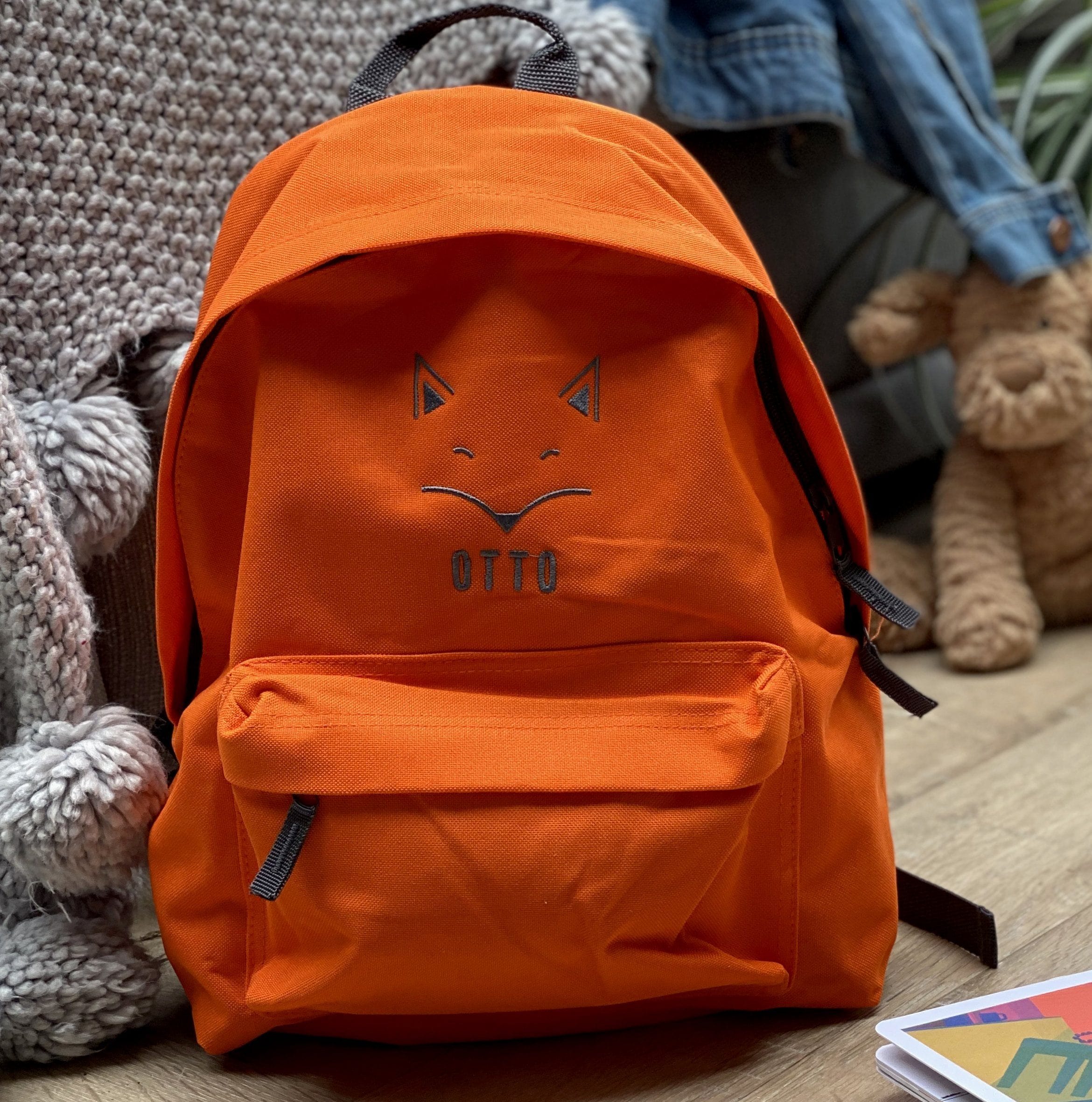 Orange 2025 mini backpack