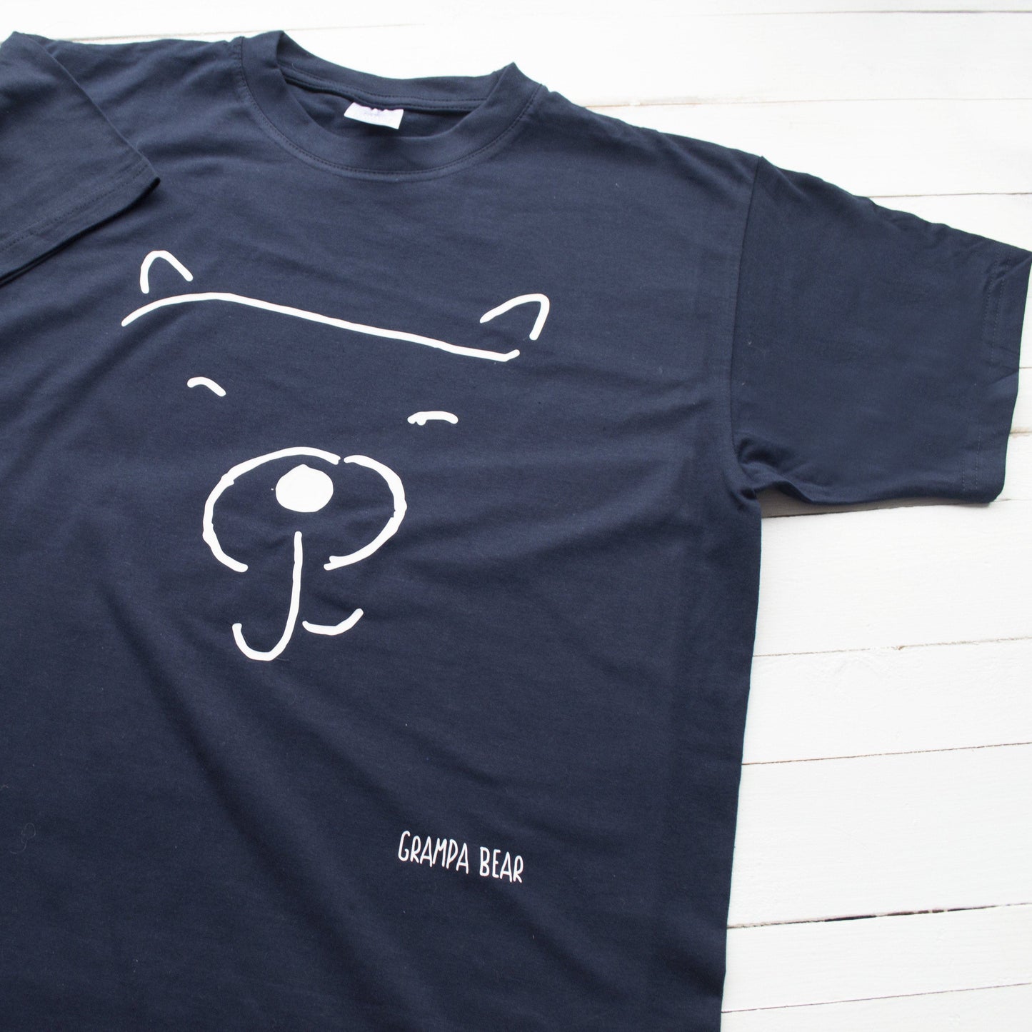 Personalised Daddy Bear T Shirt, t-shirt, - ALPHS 