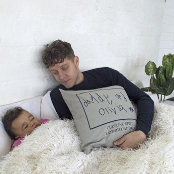Personalised Handwriting Cushion, t-shirt, - ALPHS 