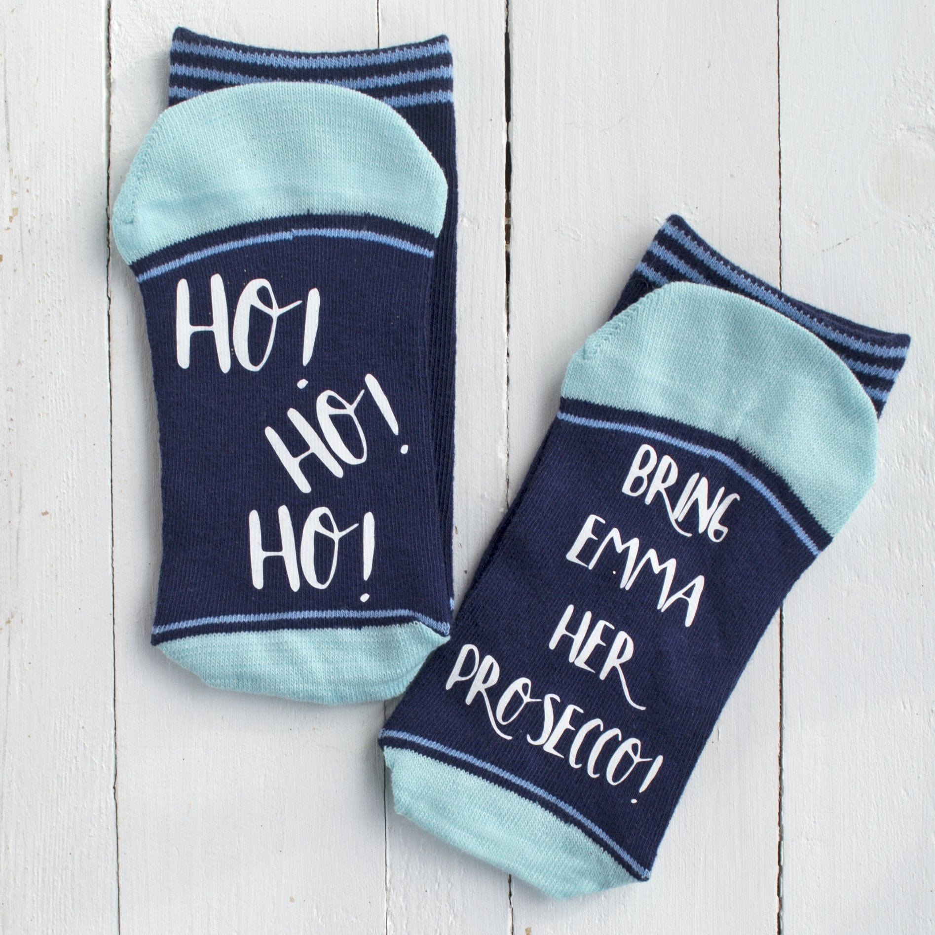 Ho Ho Ho Prosecco Socks!, Socks, - ALPHS 