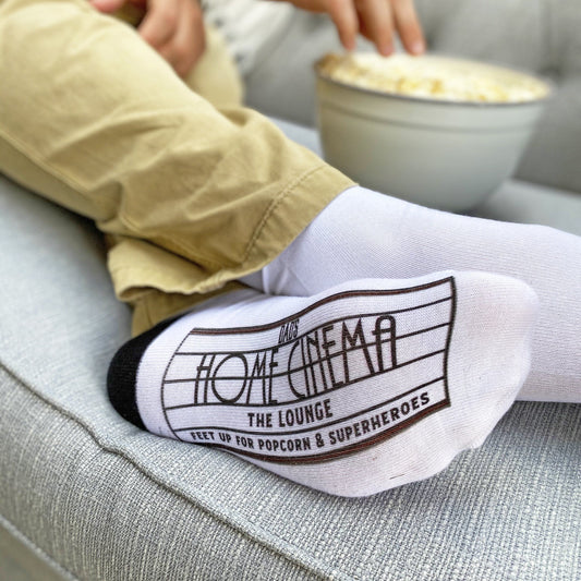 Home Cinema Personalised Socks