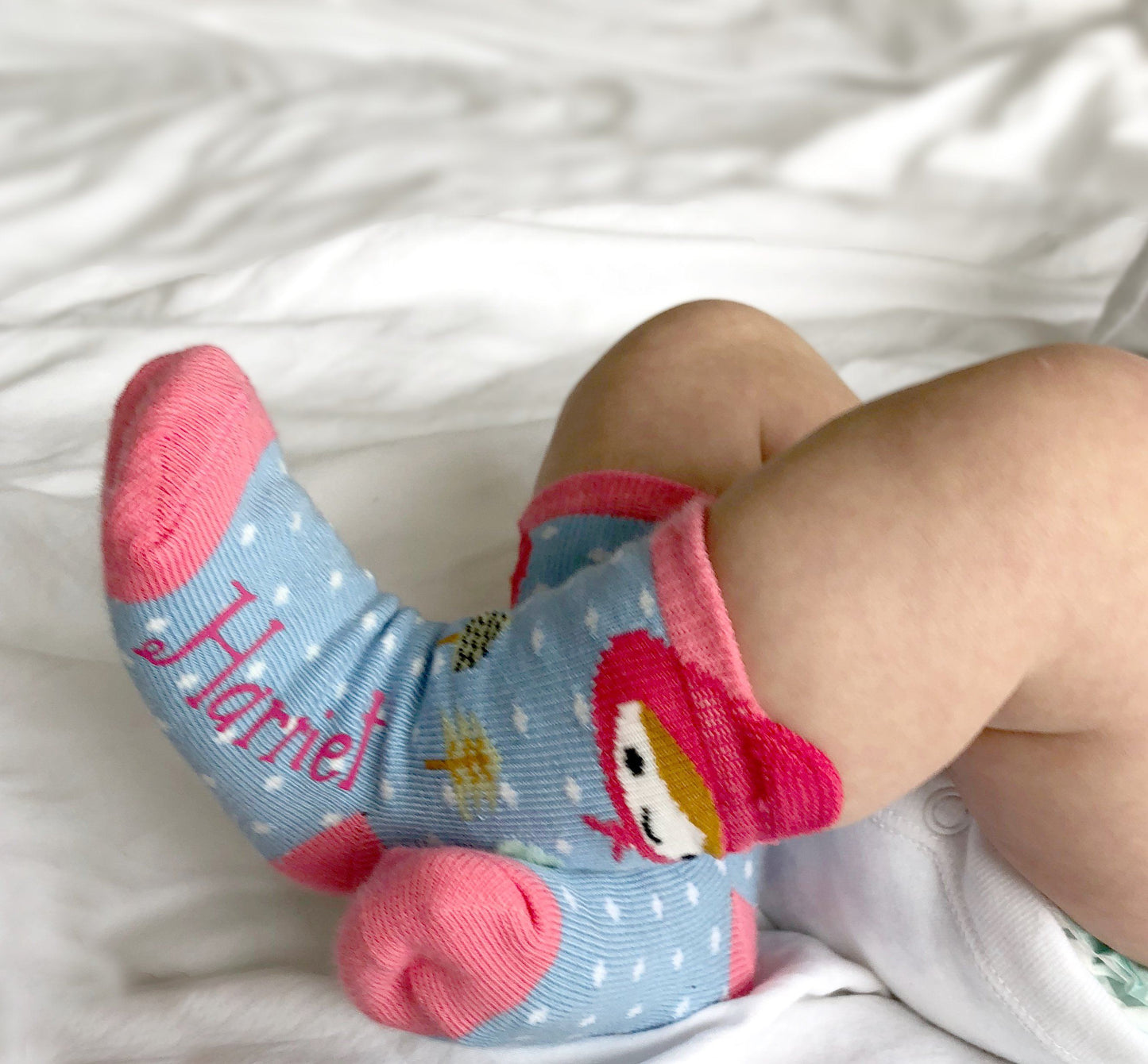 Personalised Little Red Riding Hood Baby Socks, socks, - ALPHS 