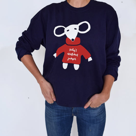 Christmas Mouse Jumper, Jumper, - ALPHS 