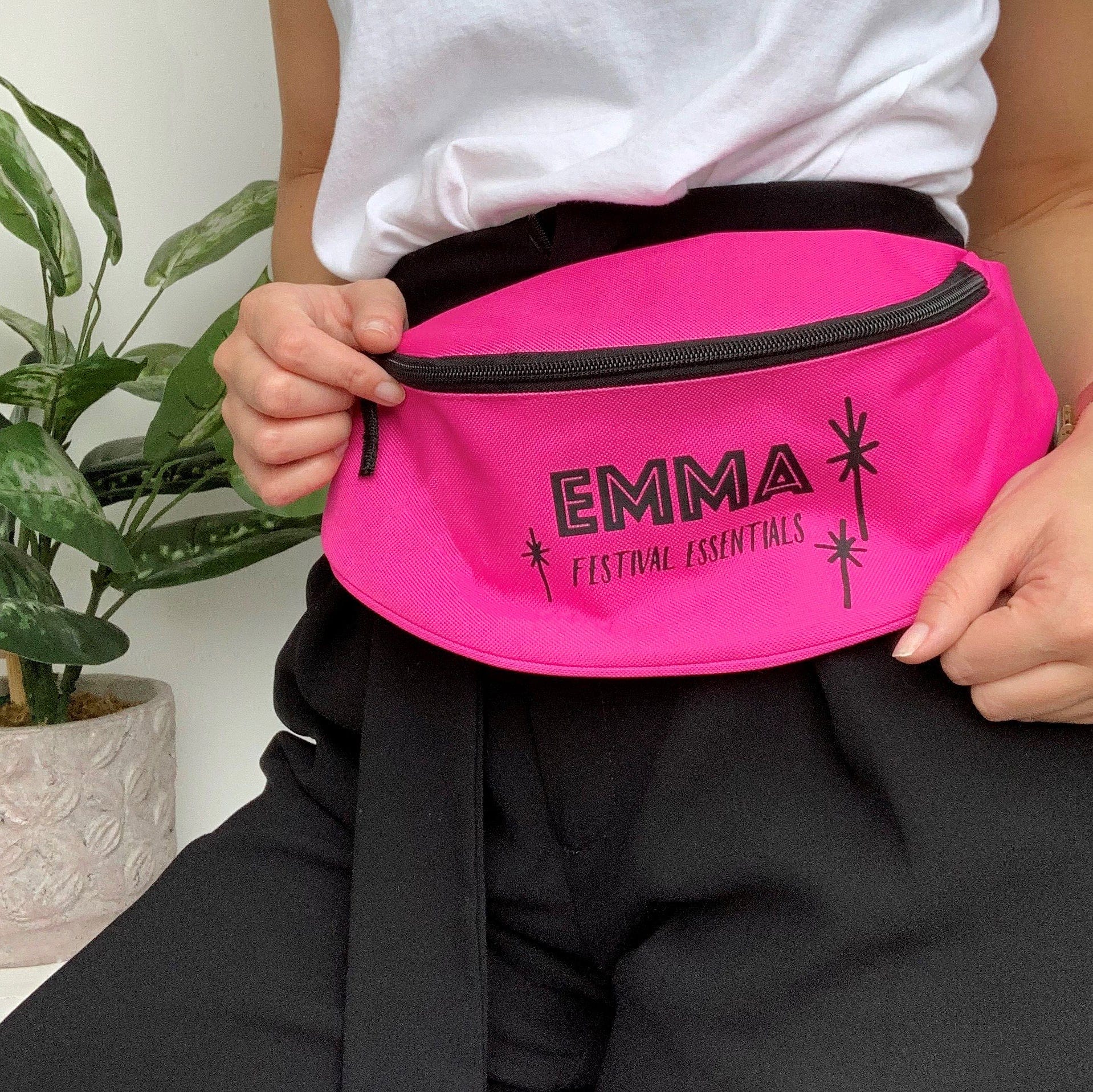 Personalised best sale bum bag