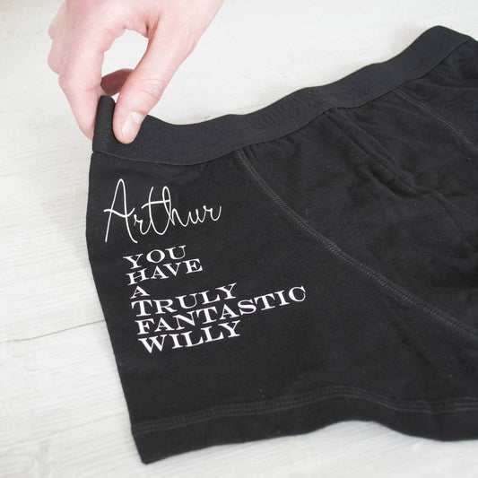 Personalised Embroidered Monogram Underwear – Solesmith
